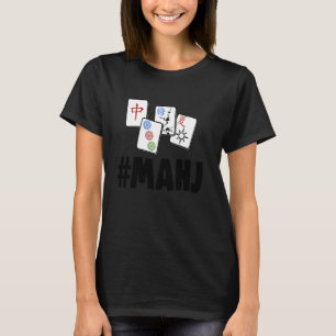 Funny Mahjong T-Shirt Women Game