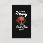 Funny Mail Carrier Postal Worker Mailman Visitenkarte (Vorderseite)