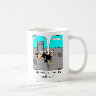 Funny Mailman Tasse