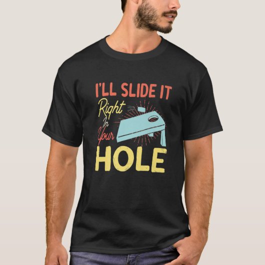 Funny Mais Hole Men Women Design, Cool Maisloch P T-Shirt (Vorderseite)