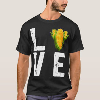 Funny Mais Liebe Bauer Mais Lover Sommer C T-Shirt