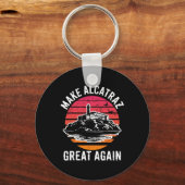 Funny Make Alcatraz Great Again Sf Rock Alcatraz G Schlüsselanhänger (Vorderseite)