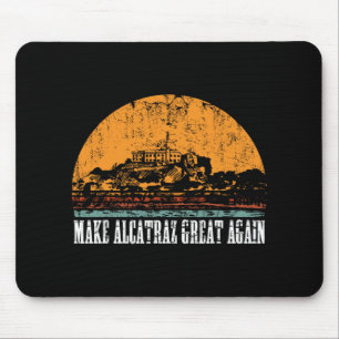 Funny Make Alcatraz Great Trump USA Historischer S Mousepad