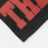 Funny Make Canada 51. Staat Fleecedecke (Ecke)