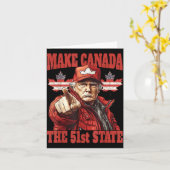 Funny Make Canada 51. Staat Karte (Gelbe Blume)