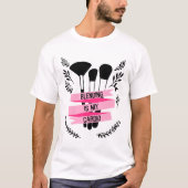 Funny Makeup T - Shirt (Vorderseite)