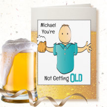 Funny Male Cartoons Sarcastic Snarky Beer Geburtst