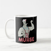 Funny Male Nurse Murse Kaffeetasse (Links)
