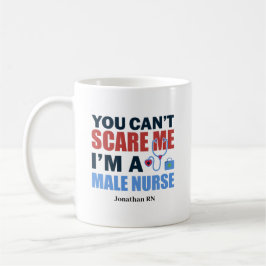 Funny Male Nurse Personalisiert Coffee Tasse