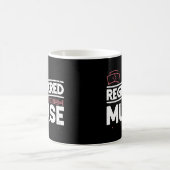 Funny Male Nurse Registered Murse Kaffeetasse (Mittel)