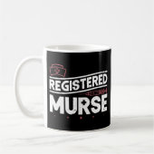 Funny Male Nurse Registered Murse Kaffeetasse (Links)