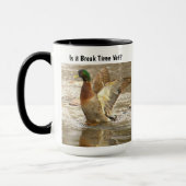 Funny Mallard Duck Mug Tasse (Links)