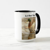 Funny Mallard Duck Mug Tasse (VorderseiteRechts)