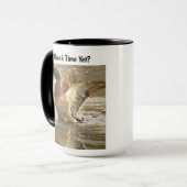 Funny Mallard Duck Mug Tasse (Vorderseite Links)