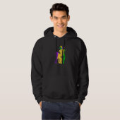 Funny Maltese Dog Lover Cute Mardi Gras Carnival P Hoodie (Vorne ganz)