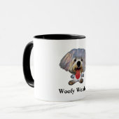 Funny Maltese Dog Tasse (Vorderseite Links)