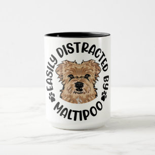 Funny Maltipoo Dog Tasse