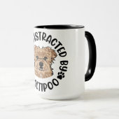 Funny Maltipoo Dog Tasse (VorderseiteRechts)