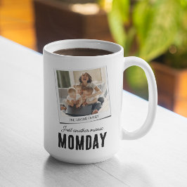 Funny Mama 2 Foto Geschenk Zweifarbige Tasse
