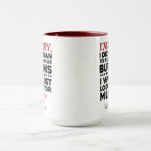 Funny Mama Birthday Personalisiert Tasse (Zentrum)