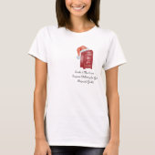 Funny Mama Christmas Tshirt | Der Postraum des Wei (Vorderseite)