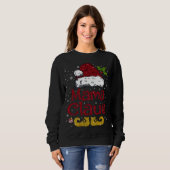 Funny Mama Claus Matching Familie Weihnachten Weih Sweatshirt (Vorne ganz)
