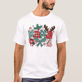 Funny Mama Claus Weihnachtsclub T-Shirt