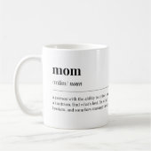 Funny Mama Definition Kaffeetasse (Links)