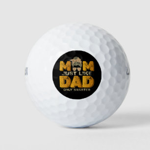 Funny Mama genau wie Vater nur klüger Vintag Golfball