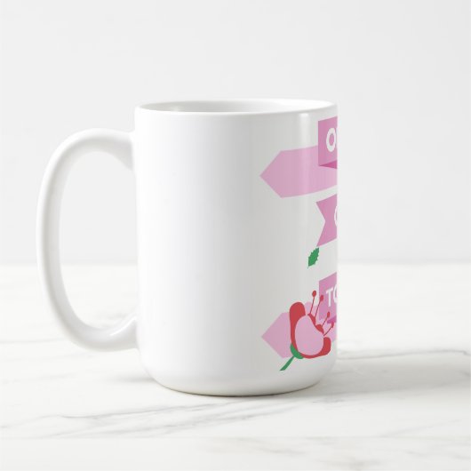 Funny Mama Geschenk ein Sift Naher zu Sanity Sarca Kaffeetasse (Links)