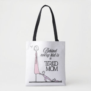 Funny Mama Geschenke Zitat - Müde Mama Leben Tasche