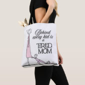 Funny Mama Geschenke Zitat - Müde Mama Leben Tasche (Von Nahem)