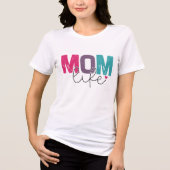 Funny Mama Life Chaos-Koordinator Tri-Blend Shirt (Vorderseite)