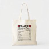 Funny Mama Nutrition Fakten Mama Essentials Tragetasche (Vorne)