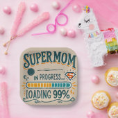 Funny Mama Paper Teller - Supermutter in Progress. (Party)