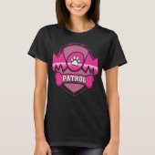 Funny Mama Patrol Hund Welpe Mama Patrol T Shirt (Vorderseite)