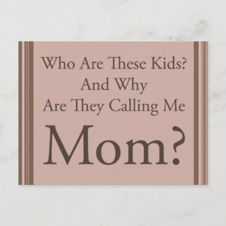 Funny Mama Postkarte