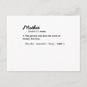 FUNNY MAMA QUOTES Happy Mthers Day Mum Coole Mama Postkarte