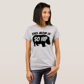 Funny MAMA T - Shirt SO ANGESAGT (Vorne ganz)