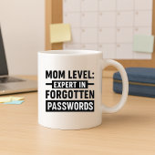 Funny Mama Tasse; Experte für vergessene Passwörte Kaffeetasse