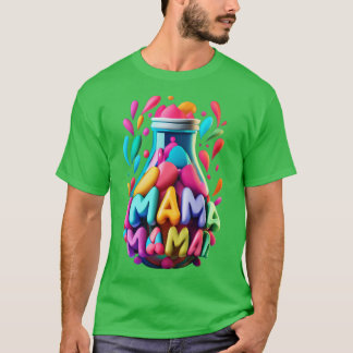 Funny Mama White Design Frauen T-Shirt