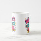 Funny Mama Zitat - Weltbeste Mama Kaffeetasse (Mittel)