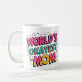 Funny Mama Zitat - Weltbeste Mama Kaffeetasse (Links)