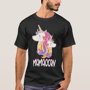 Funny Mamacorn Einhorn Kostüme Mama Muttertag 20 T-Shirt