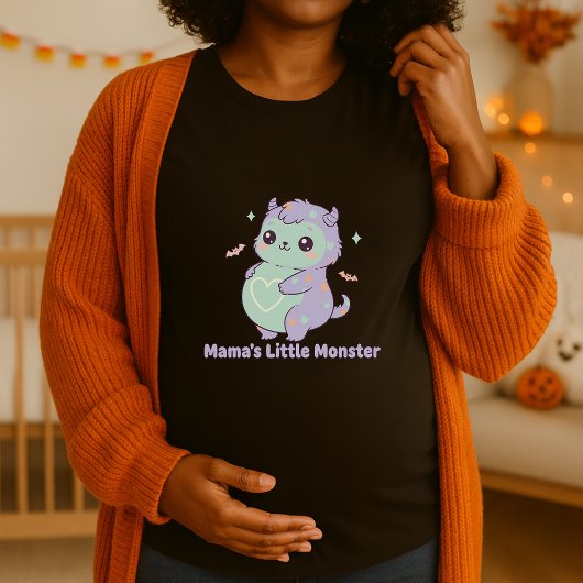 Funny Mamas Halloween Kleines Monster Niedliche Sc T-Shirt