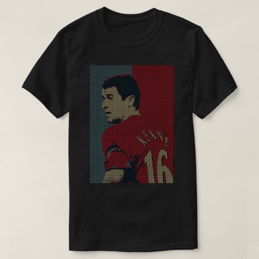 Funny Man Roy Keane T-Shirt (Design vorne)