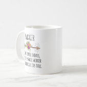 Funny Manager New Future Boss Geschenk Idee Kaffeetasse (Vorderseite Links)
