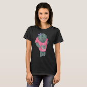Funny Manatee Shirt Lasse Cuddle (Vorne ganz)