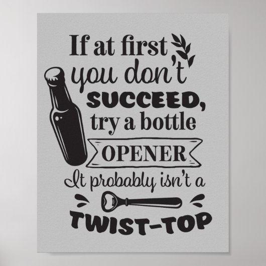 Funny Mancave Wortart Poster (Vorne)