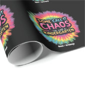 Funny "Manche nennen es Chaos, wir nennen es Kinde Geschenkpapier (Rolleneckpunkt)